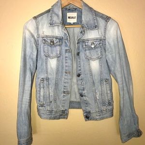 Brandy Melville Light wash denim jacket